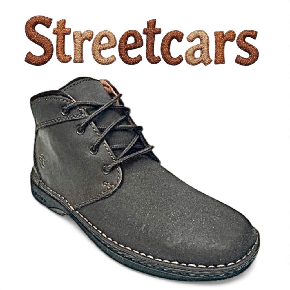 Streetcars ASC Chukka Terrian Mens Size 10 Medium Brown Leather Comfort Boots